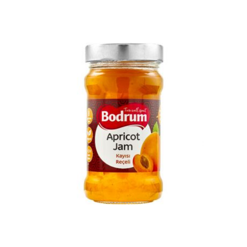 Bodrum Apricot Jam 380gr-London Grocery