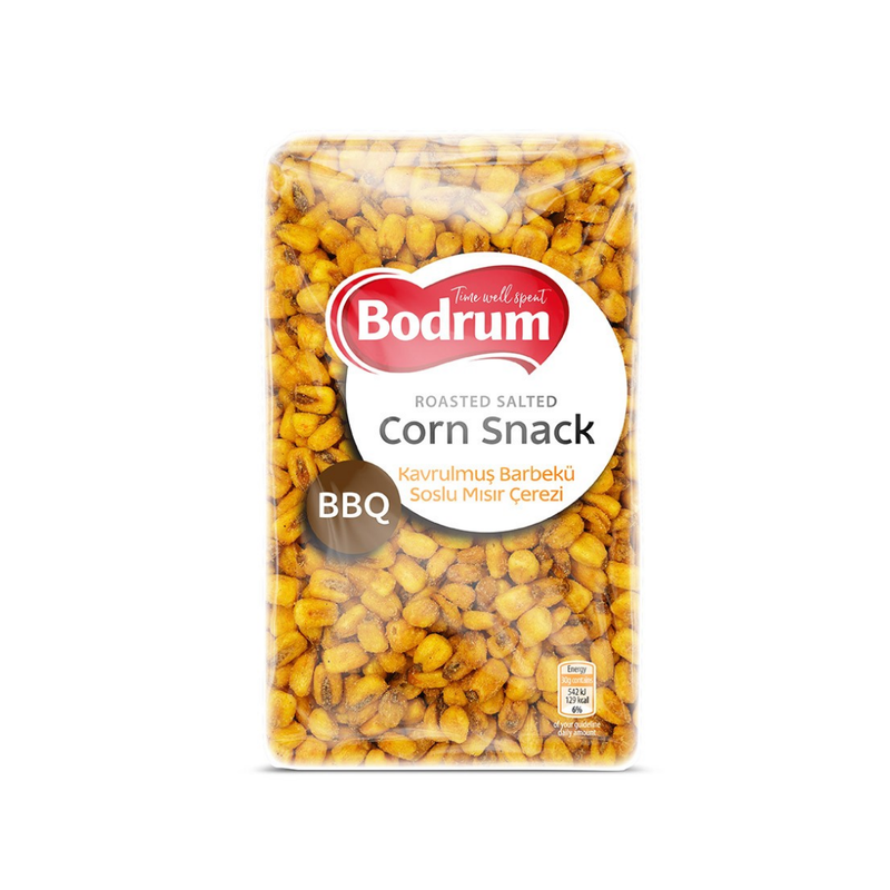 Bodrum BBQ Corn Snacks (Misir Cerezi BBQ) 400gr-London Grocery
