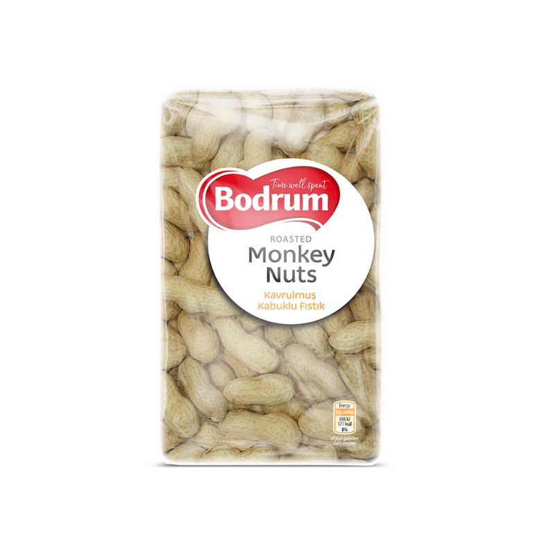 Bodrum Monkey Nuts Roasted 400gr-London Grocery