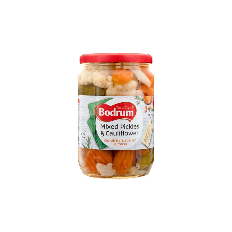 Bodrum Pickled Cauliflower Mix 670gr-London Grocery