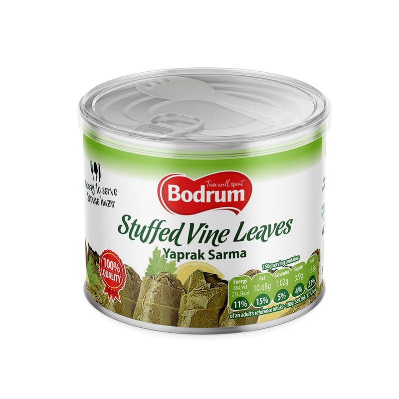 Bodrum Ready Meal – Stuffed Vine Leaves 400gr-London Grocery