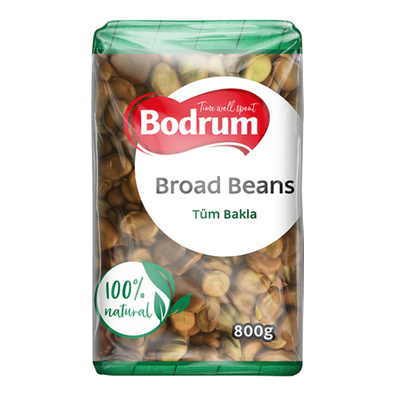 Bodrum Split Broad Beans 800gr-London Grocery