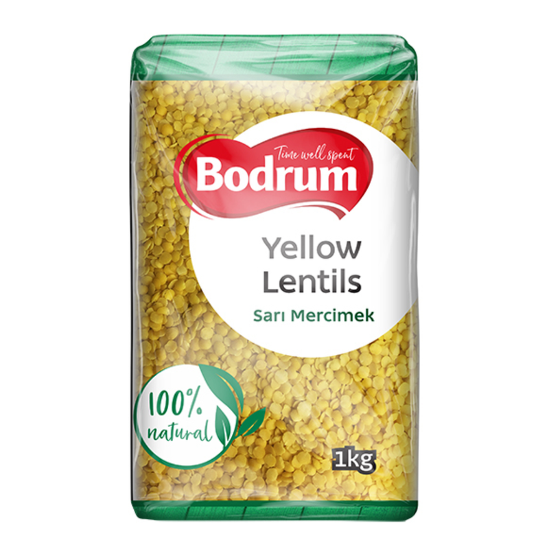 Bodrum Yellow Lentils (Sari Mercimek) 1kg-London Grocery
