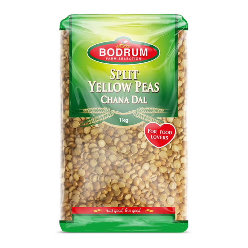 Bodrum Yellow Split Peas 1kg-London Grocery