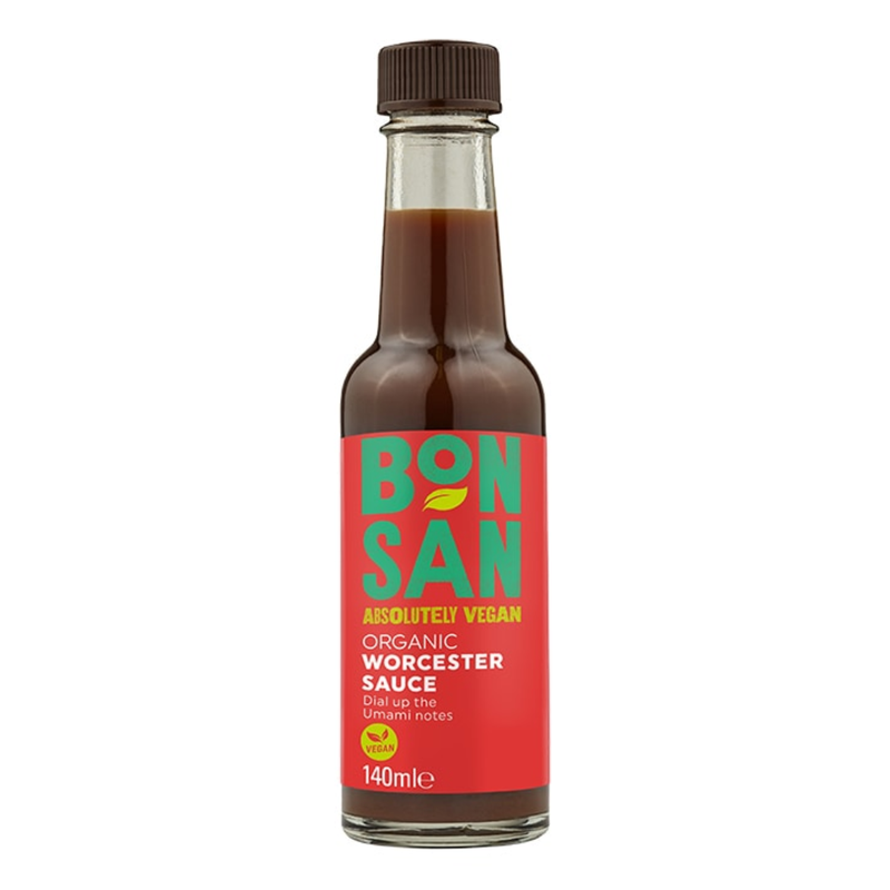 Bonsan Vegan Worcester Sauce Organic 140ml | London Grocery