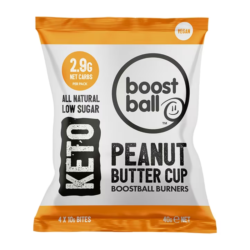 Boostball Keto Peanut Butter 40g | London Grocery