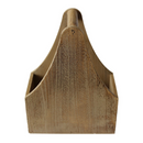 Oak Effect 2 Bottle Carrier | London Grocery