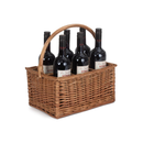 Double Steamed 6 Bottle Wine Carrier | London Grocery