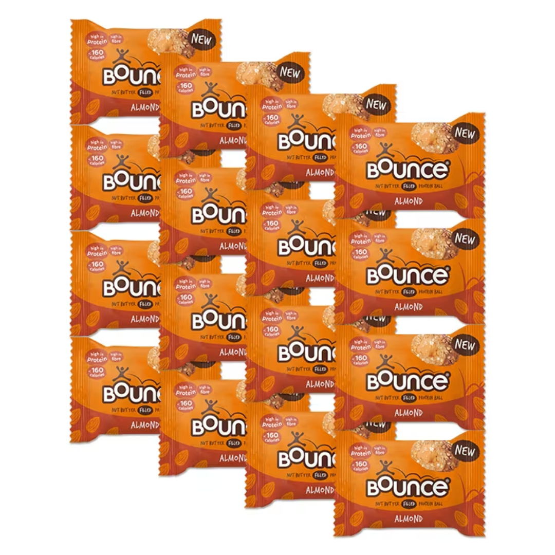 Buy Bounce Almond Butter Protein Ball 12 x 35g London Grocery