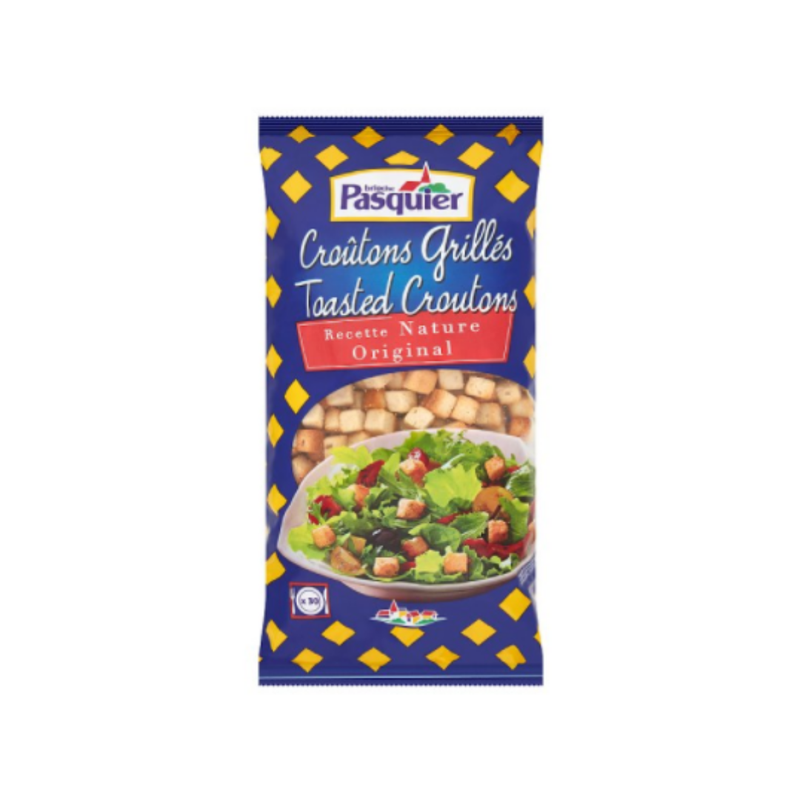 Brioche Pasquier Toasted Croutons Original 500g x 10 cases - London Grocery