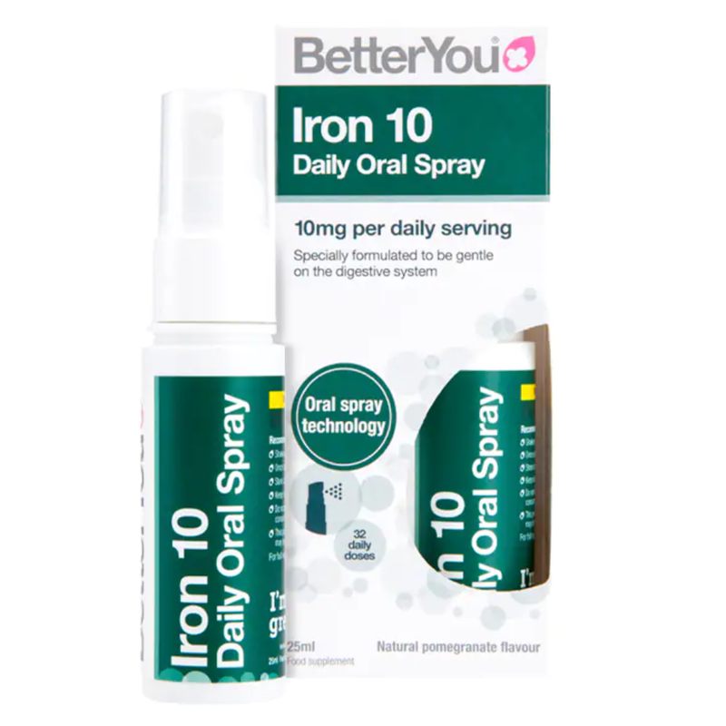 Better You Iron 10 Daily Oral Spray 10mg 25ml | London Grocery