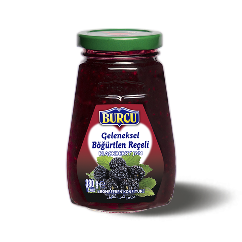 Burcu Bogurtlen Recel (Blackberry Jam) 380Gr-London Grocery