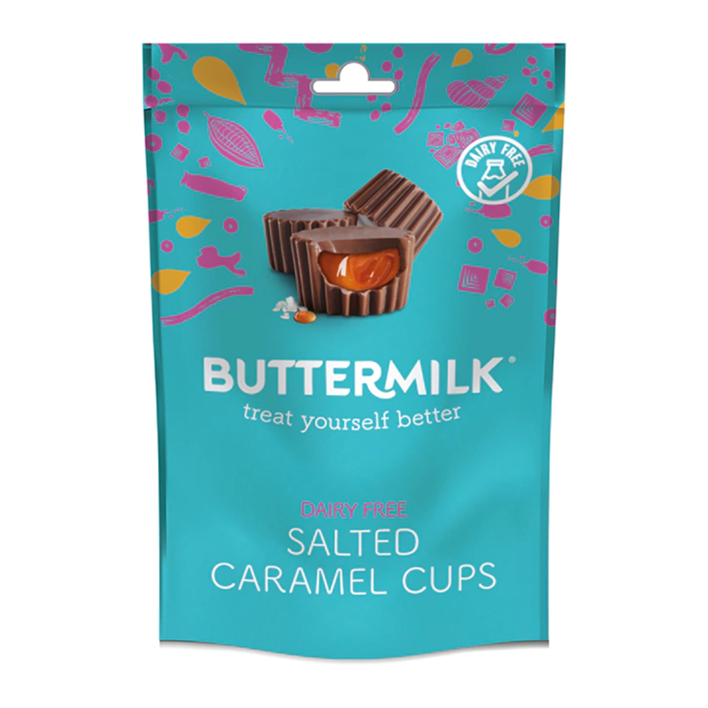 Buttermilk Salted Caramel Cups 100g | London Grocery