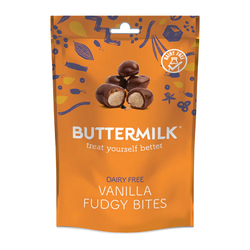 Buttermilk Vanilla Fudgy Bites 100g | London Grocery