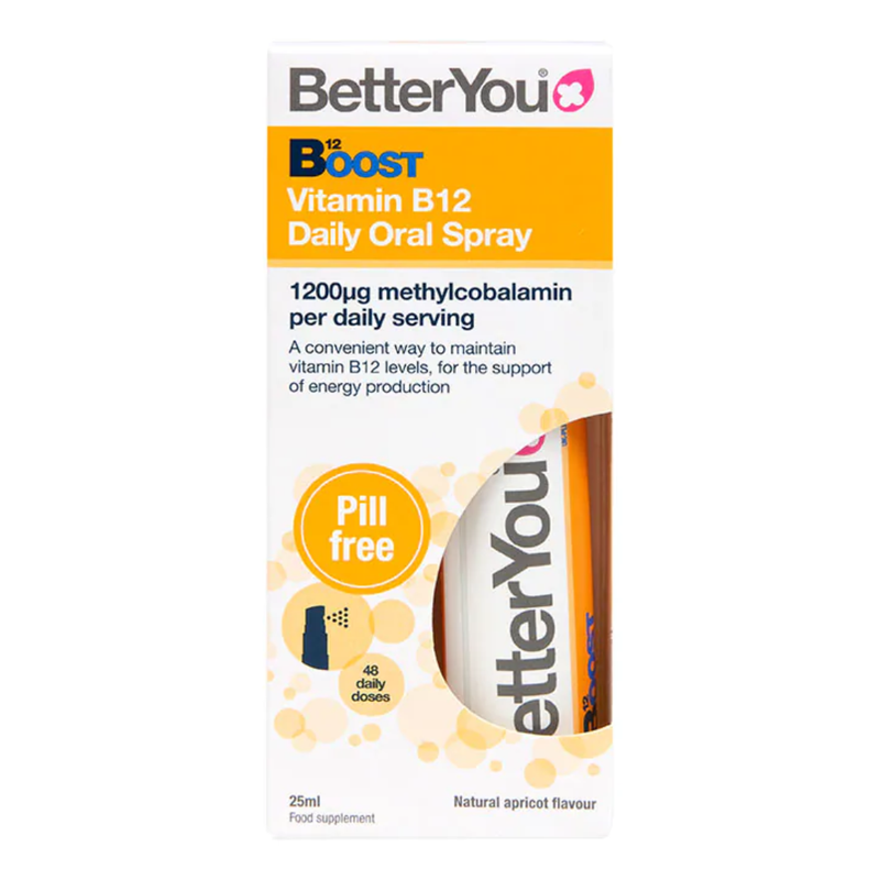 BetterYou Boost Daily Vitamins B12 Oral spray (25ml) | London Grocery