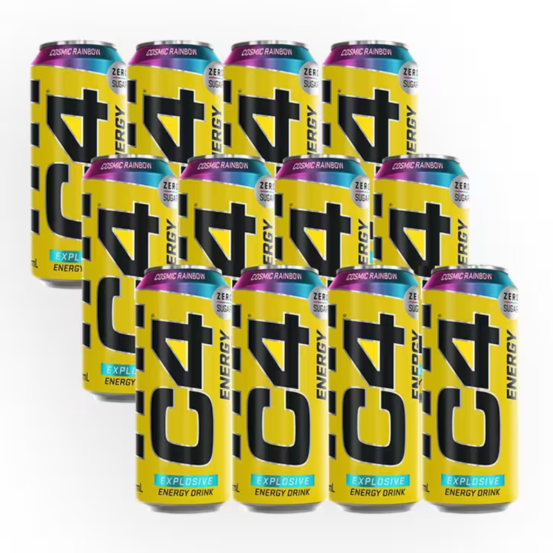 Cellucor C4 Energy Carbonated Cosmic Rainbow 12 x 500ml | London Grocery