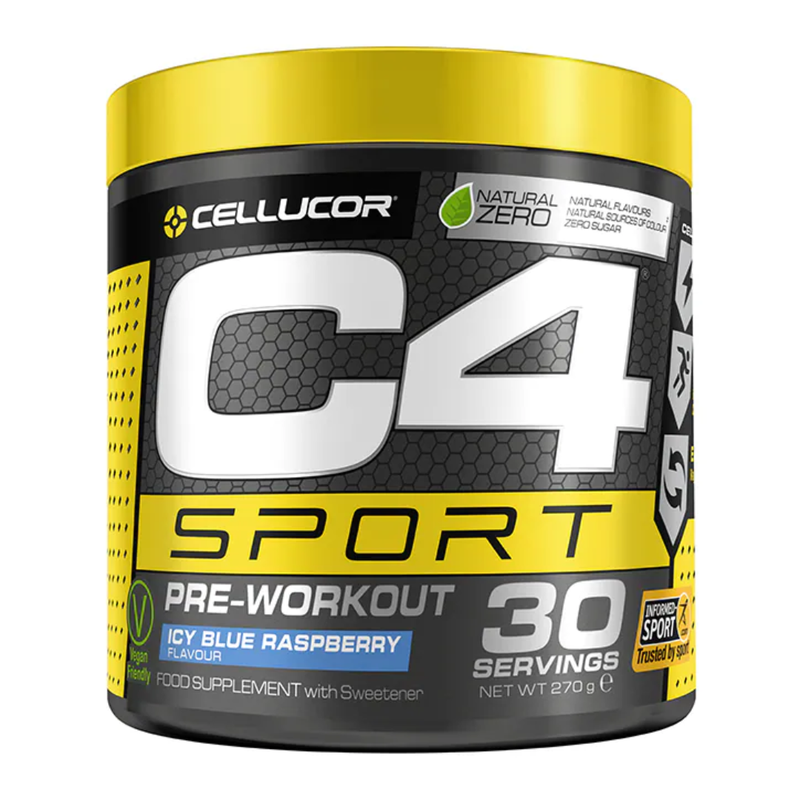 Cellucor C4 Sport Pre-Workout Icy Blue Raspberry 270g | London Grocery