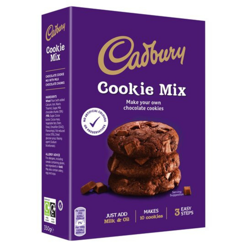 Cadbury Chocolate Cookie Mix 265gr-London Grocery