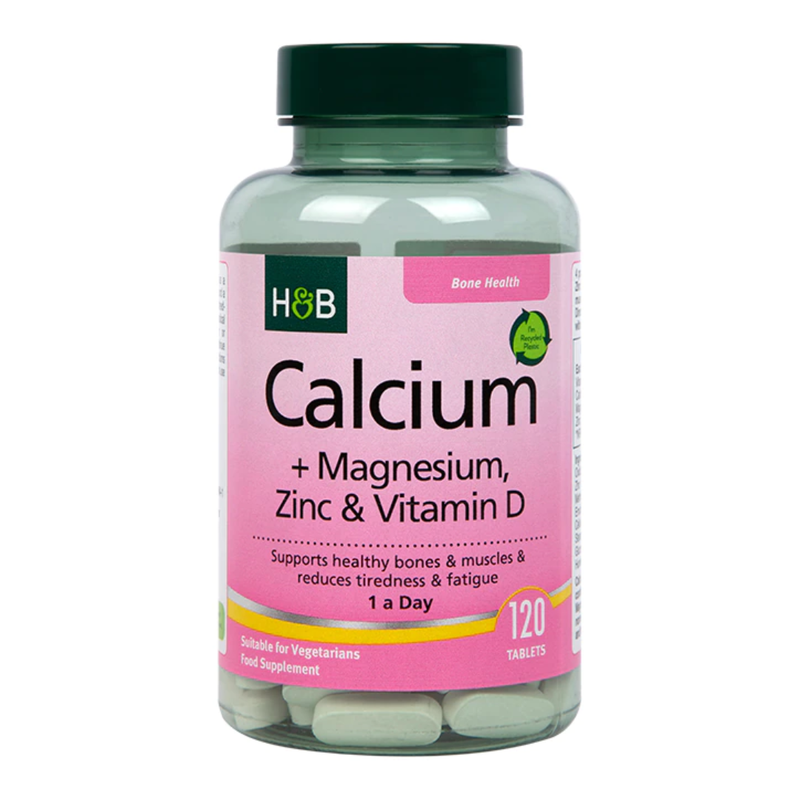 Holland & Barrett Calcium + Magnesium & Vitamin D 60 Tablets | London Grocery