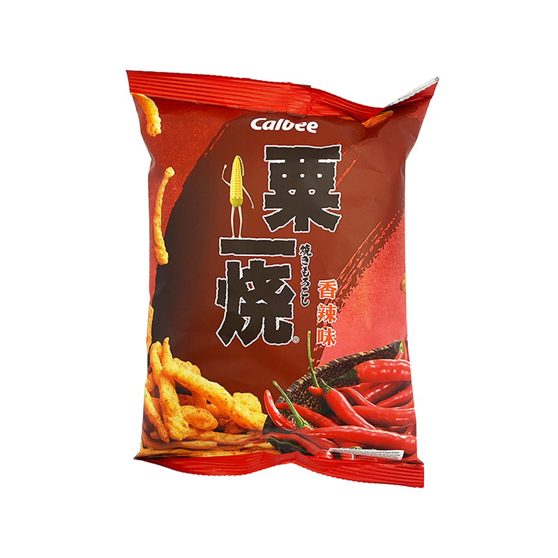 Calbee Grill-A-Corn Hot & Spicy Flavour 80Gr -London Grocery