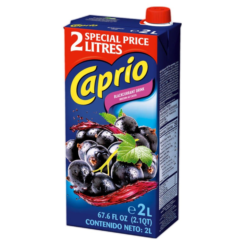 Caprio Blackcurrant Drink 2L-London Grocery