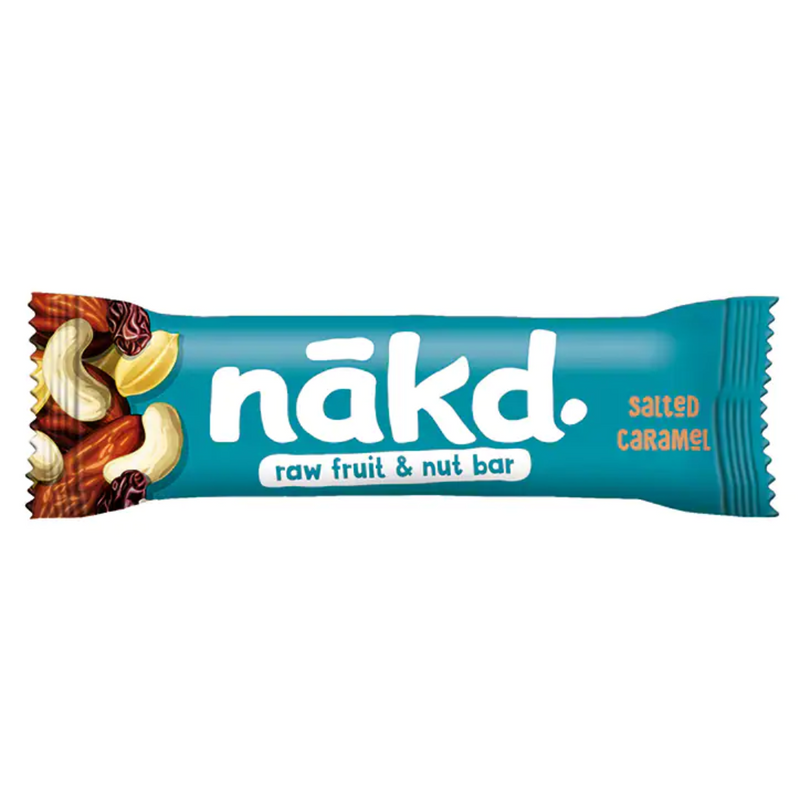 Nakd Salted Caramel Fruit & Nut Bar 35g | London Grocery