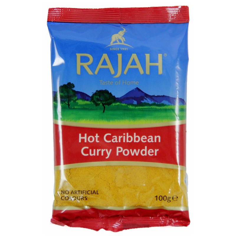 Caribbean Curry Powder Hot 100g - London Grocery