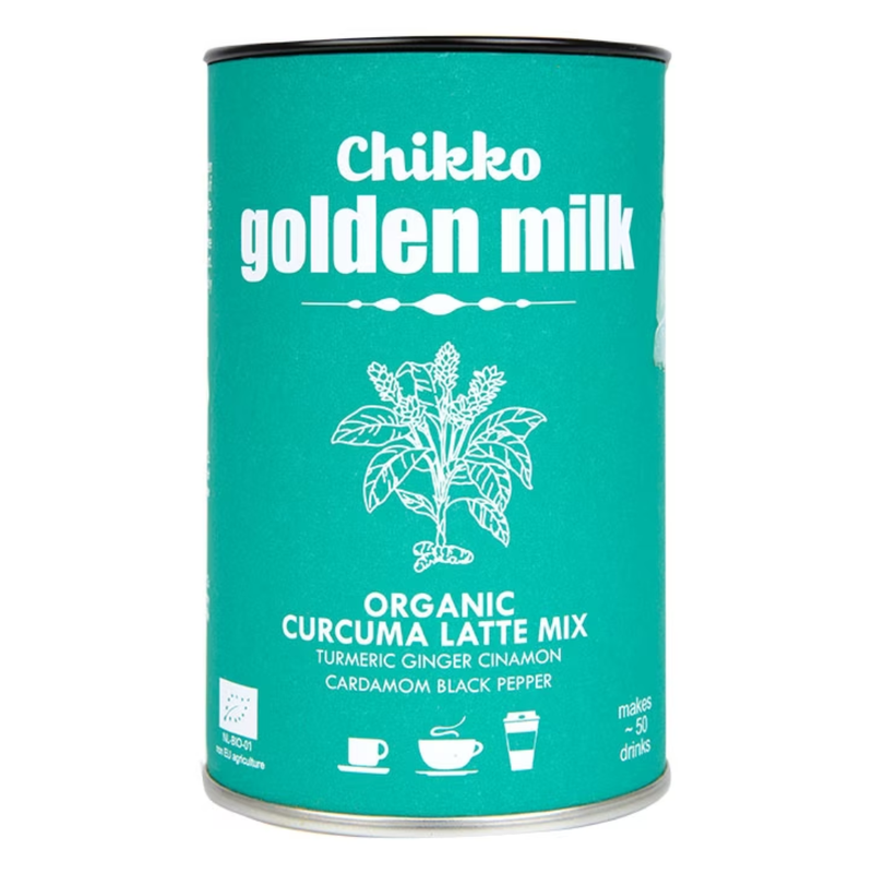 Chikko Golden Milk Organic Curcuma Latte Mix 110g | London Grocery