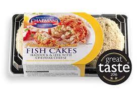 Chapman's Mini Smoked Haddock, Leek & Cheddar Fish Cake 300g -London Grocery