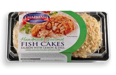 Chapman's Salmon With Lemon & Dill Fish Cake 2 x 115g (230g) -London Grocery