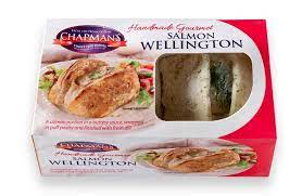 Chapman's Salmon Wellingtons 2 x 205g (410g) -London Grocery
