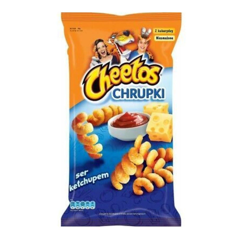 Cheetos Cheese & Ketchup XXL Flavoured Corn Snacks 145gr-London Grocery