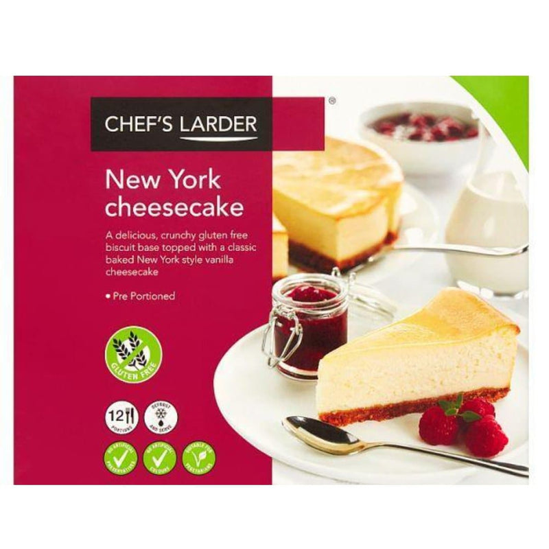 Chef's Larder New York Cheesecake 1.8kg-London Grocery