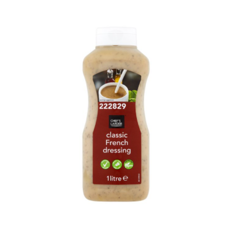 Chef's Larder Classic French Dressing 1 Litre x 6 cases - London Grocery