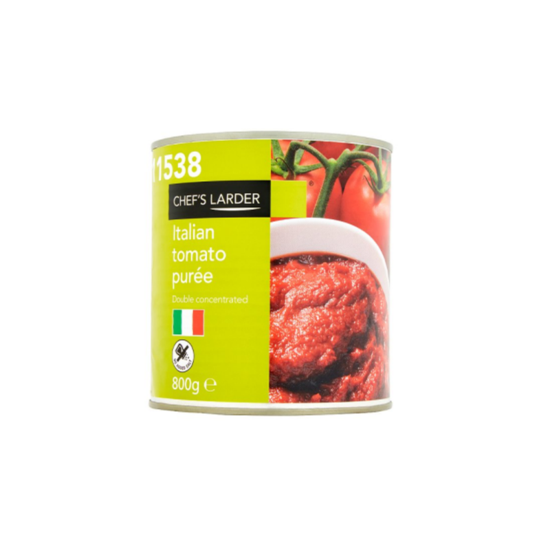 Chef's Larder Italian Tomato Purée 800g x 6 cases - London Grocery