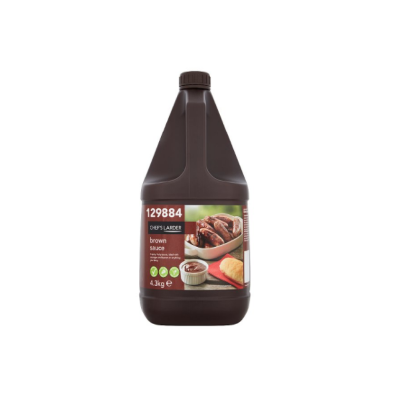 Chef's Larder Brown Sauce 4.3kg x 2 cases

  - London Grocery