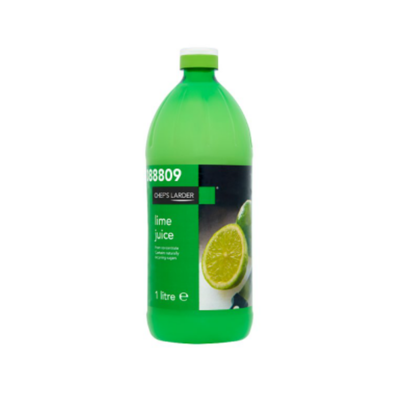 Chef's Larder Lime Juice 1 Litre x 6 cases - London Grocery