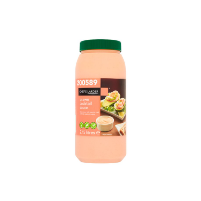 Chef's Larder Prawn Cocktail Sauce 2.15 Litres x 4 cases - London Grocery
