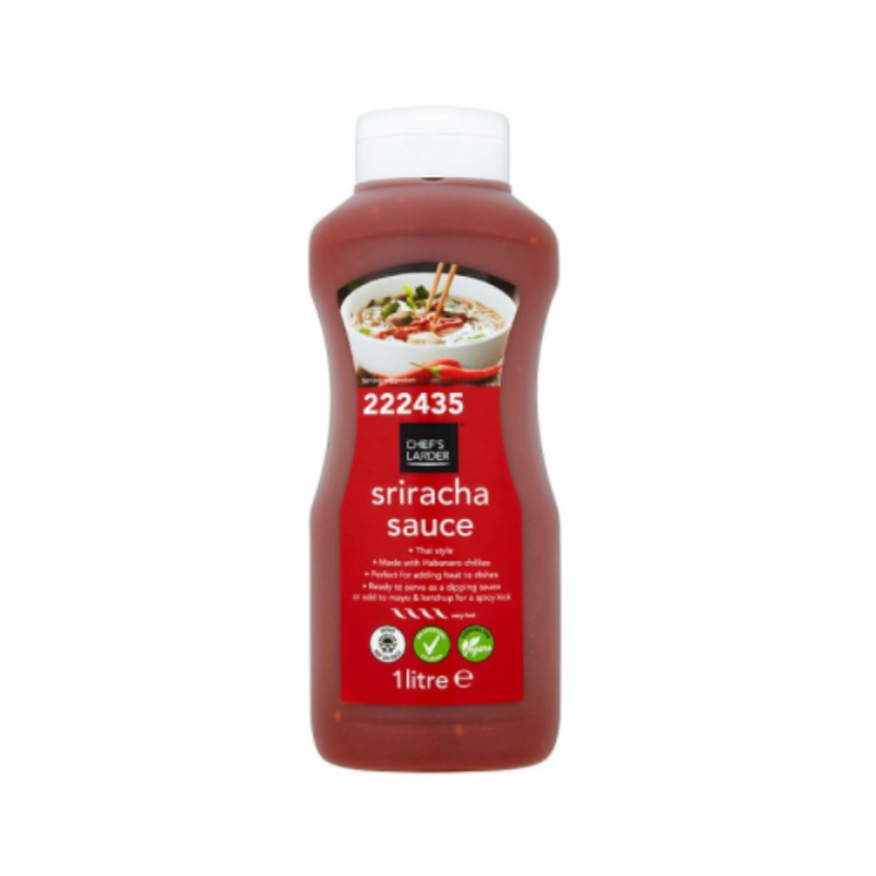 Chef's Larder Sriracha Sauce 1 Litre x 6 cases - London Grocery