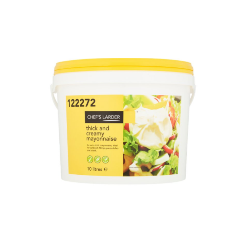Chef's Larder Thick and Creamy Mayonnaise 10 Litres - London Grocery