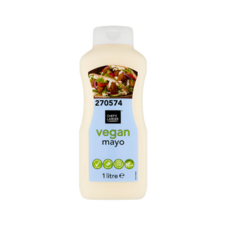 Chef's Larder Vegan Mayo 1 litre x 6 cases - London Grocery