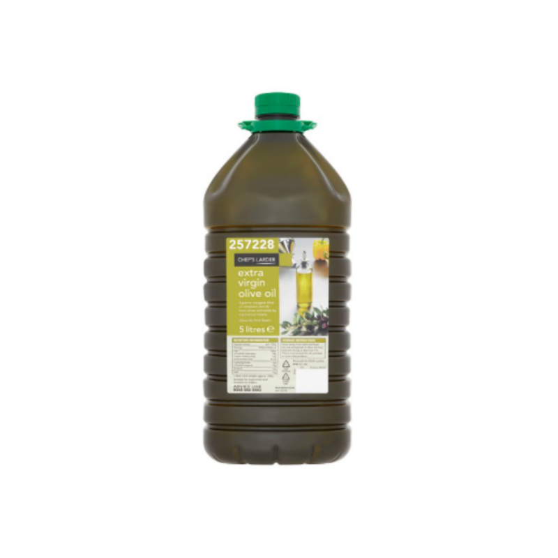 Chef's Larder Extra Virgin Olive Oil 5 Litres x 3 cases - London Grocery