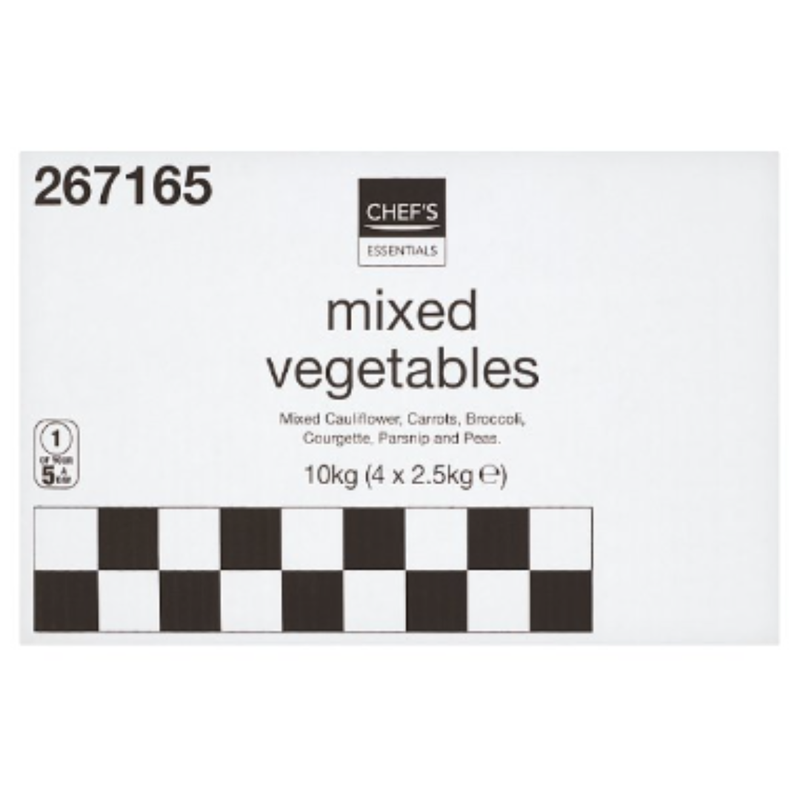 Chef's Essentials 4 Mixed Vegetables 10kg x 1 Pack | London Grocery