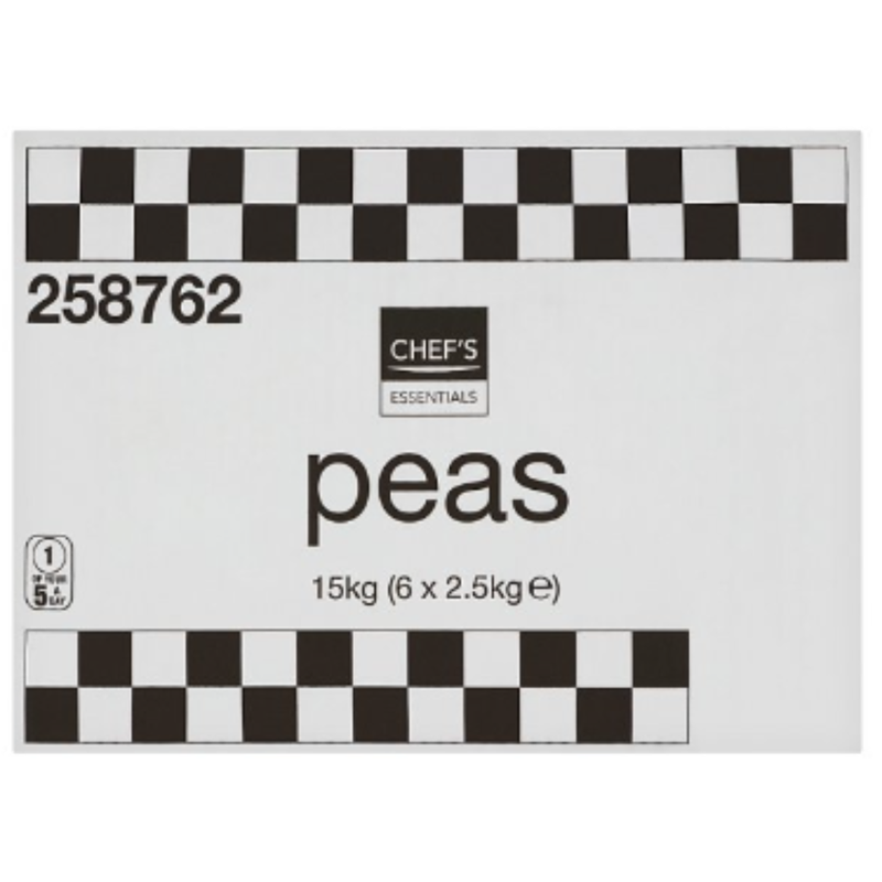 Chef's Essentials Peas 15kg x 1 Pack | London Grocery