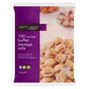 Chef's Larder 100 (Average) Buffet Sausage Rolls 1.6kg x 1 Pack | London Grocery