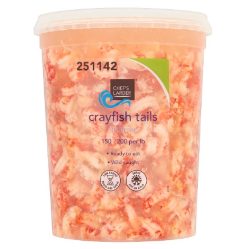 Chef's Larder Crayfish Tails in Brine 1.5kg x 1 Pack | London Grocery