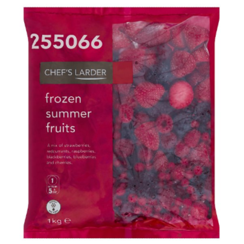 Chef's Larder Frozen Summer Fruits 1kg x 10 Packs | London Grocery