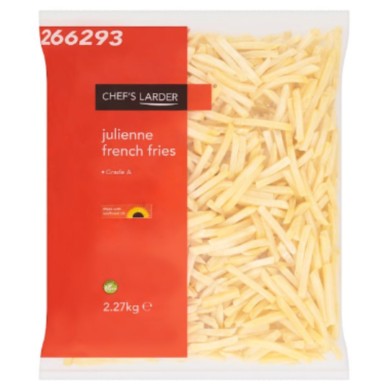 Chef's Larder Julienne French Fries 2.27kg x 6 Packs | London Grocery