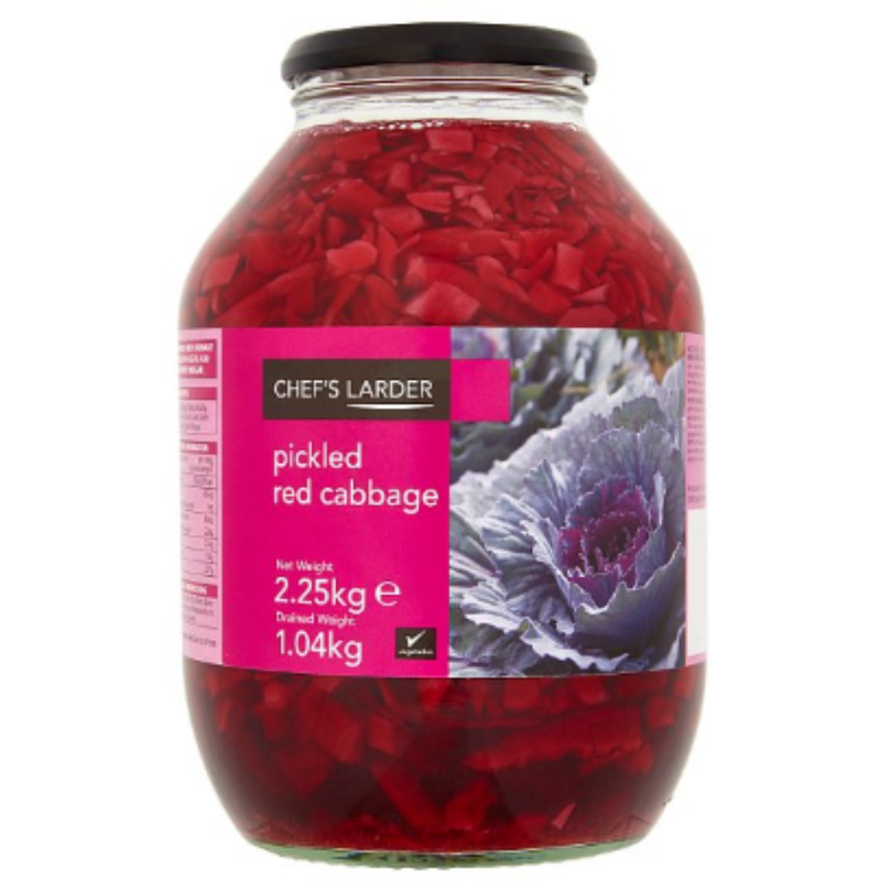 Chef's Larder Pickled Red Cabbage 2250g x 1 - London Grocery