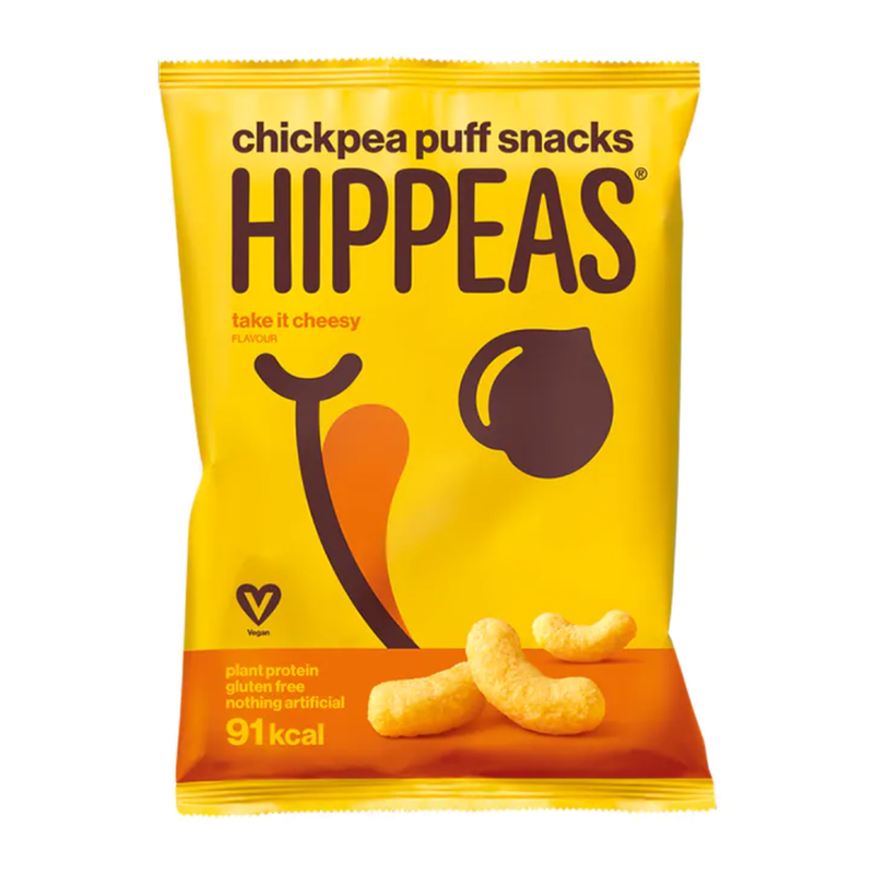 Hippeas Take it Cheesy Chickpea Puff Snacks 22g | London Grocery